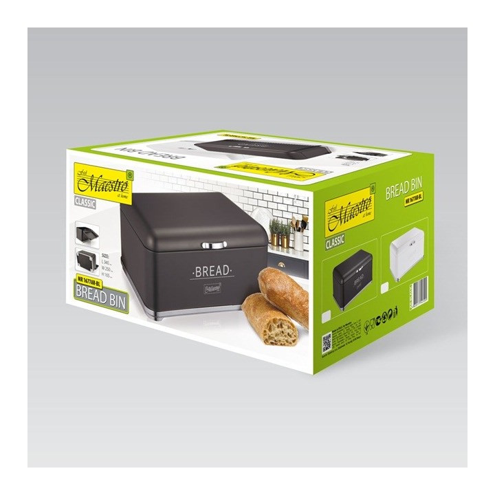 Maestro MR-1677-AR-BL Bread Loaf Nero