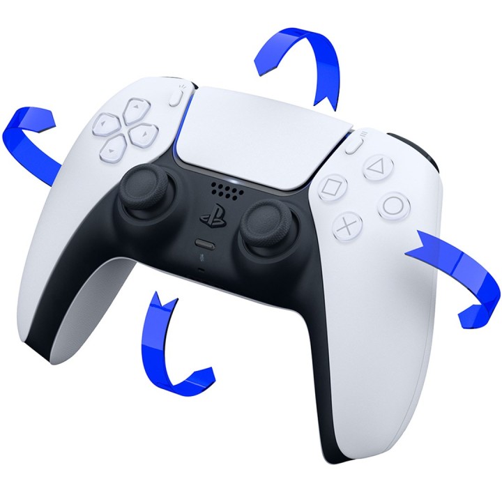 Sony DualSense Gamepad PlayStation 5 Analogico / digitale Bluetooth/USB nero bianco