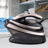 Maestro MR-320C Stazione stirante a vapore 2400 W 1.5 L piastra in ceramica Nero Oro rosa
