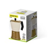 Moka in alluminio MR-1657-6-BEIGE MAESTRO