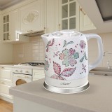 Bollitore elettrico in ceramica MAESTRO MR-068 1 5L 1500W (MR-068-FLOWERS)