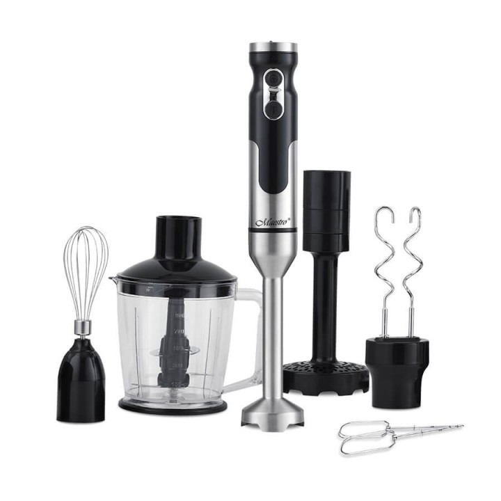 Maestro MR-567 frullatore Frullatore ad immersione 1000 W Nero Acciaio inox