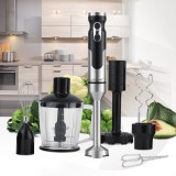 Maestro MR-567 frullatore Frullatore ad immersione 1000 W Nero Acciaio inox