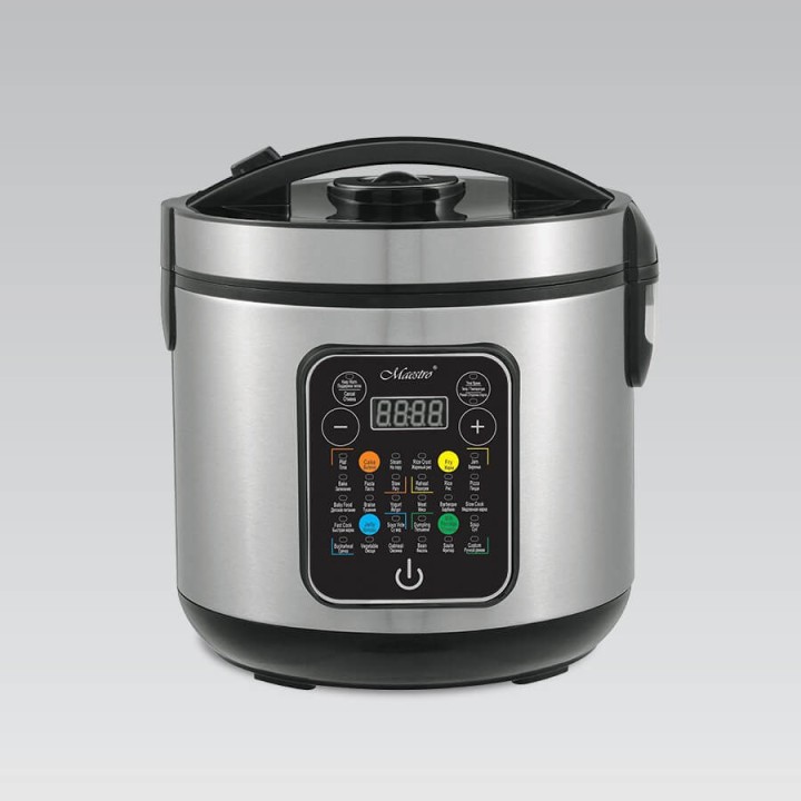 Maestro MR-794 Multicooker 5 L 900 W Nero Acciaio satinato