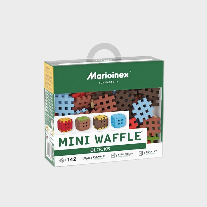 Marioinex mattoncini di costruzione Mini Waffle 142 pezzi