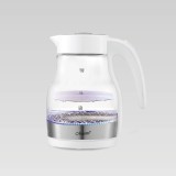 Maestro MR061 Bollitore elettrico 1.7 L 2200 W Trasparente Bianco