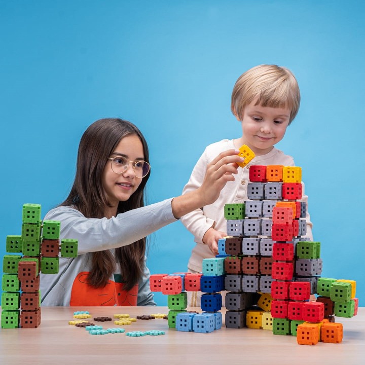 Marioinex mattoncini di costruzione Mini Waffle 142 pezzi