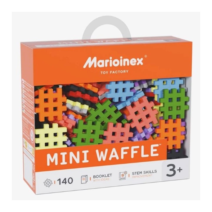 Marioinex Mini Waffle mattoncini costruzione Set 1 140 pezzi