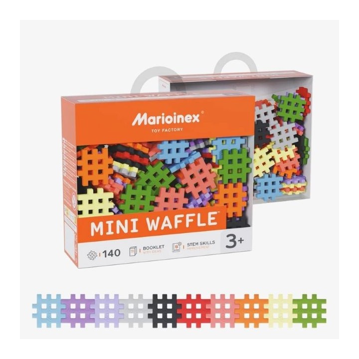 Marioinex Mini Waffle mattoncini costruzione Set 1 140 pezzi