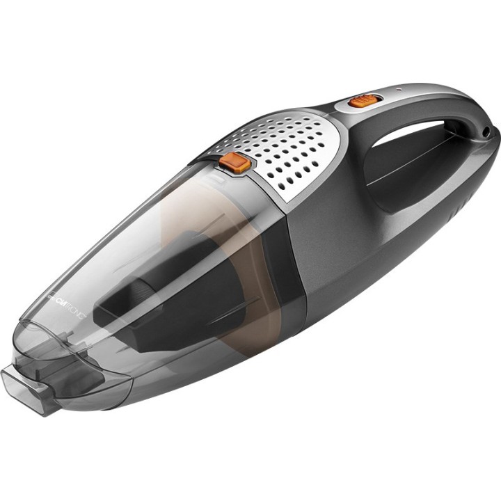 Clatronic AKS 832 Aspirapolvere portatile Nero Acciaio inossidabile Trasparente Senza sacchetto