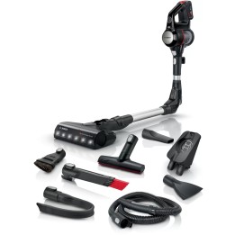 Bosch BCS711PET Scopa aspirante batteria secco senza sacchetto 0.3 L nero rosso 3 Ah