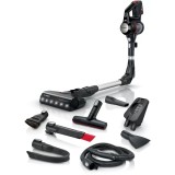 Bosch BCS711PET Scopa aspirante batteria secco senza sacchetto 0.3 L nero rosso 3 Ah