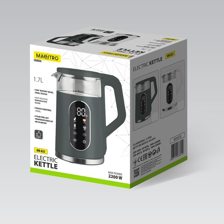 Bollitore elettrico Maestro MR-023 (MR-023-GREEN) Verde