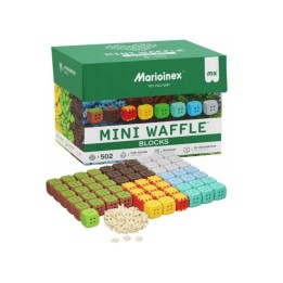 Marioinex Mini Waffle mattoncini costruzione 502 pezzi