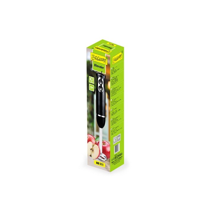 Feel-Maestro MR-511 frullatore Frullatore da cucina Nero 500 W