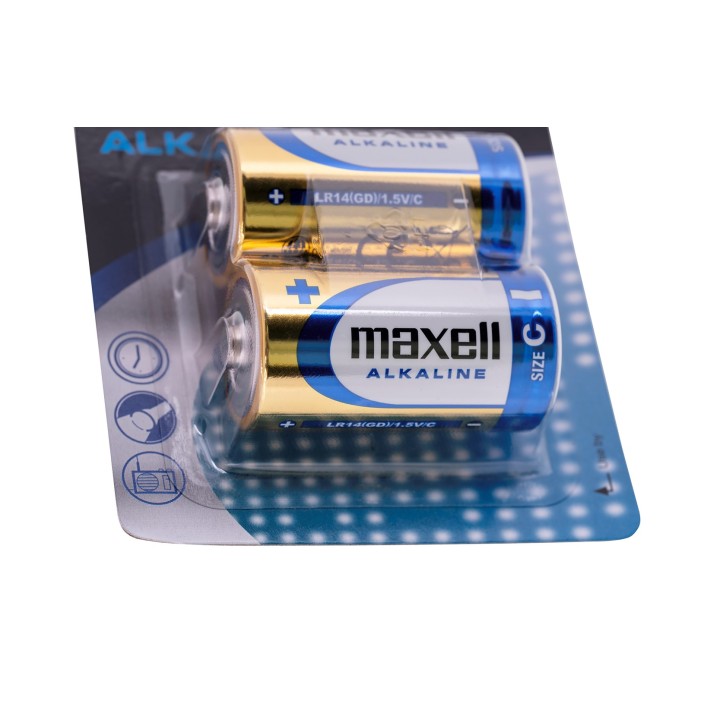 MAXELL batteria alcalina LR14 2 pz.