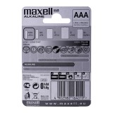 Maxell Batteria alcalina LR-03 AAA confezione da 4 batteria monouso