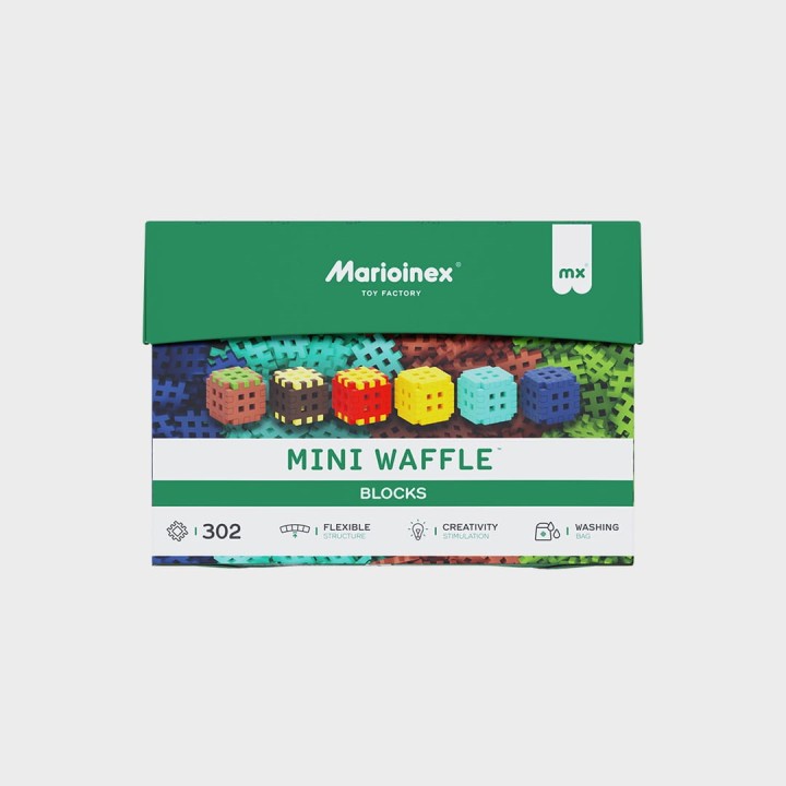 Marioinex Mini Waffle mattoncini costruzione 302 pezzi