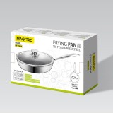 Padella con coperchio MAESTRO MR-1216 24 cm (MR-1216-24)