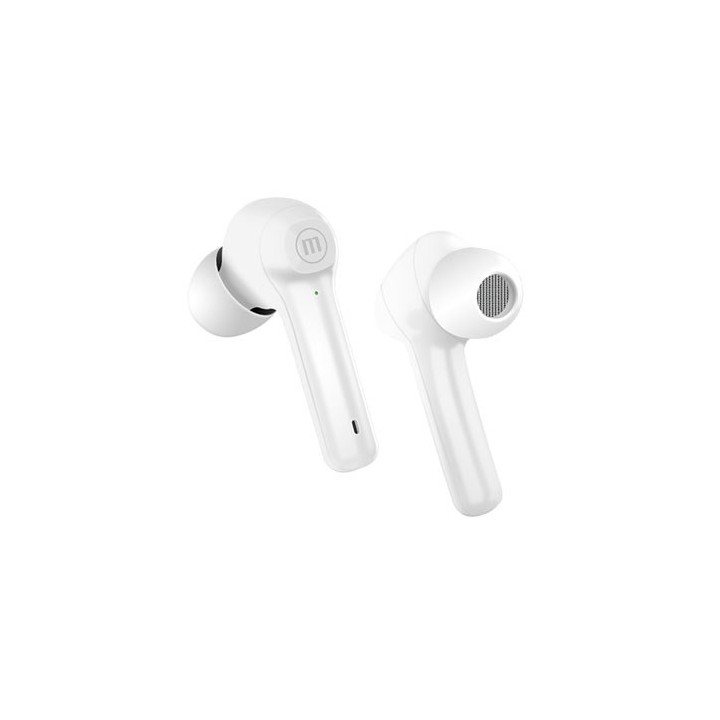Maxell Cuffie wireless Dynamic+ con custodia di ricarica Bluetooth bianco