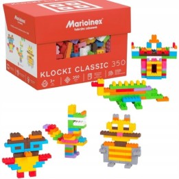 Marioinex mattoncini di costruzione Mini Waffle Classic 350 pezzi