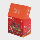 Marioinex mattoncini di costruzione Mini Waffle – City: caserma dei vigili del fuoco 280 pezzi