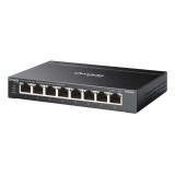 TP-Link Omada ES208GP switch di rete gestito L2 Gigabit Ethernet (10/100/1000) Power over Ethernet (PoE) DIN guida nero