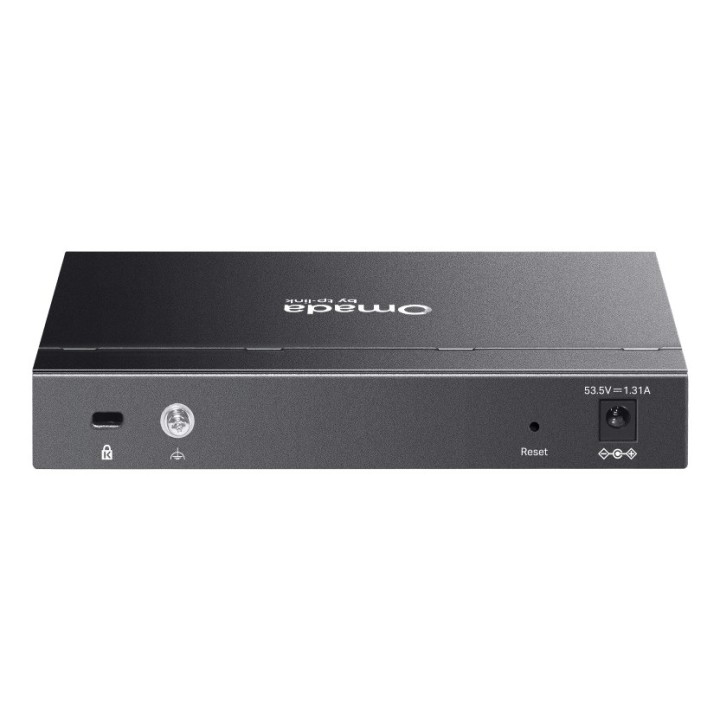 TP-Link Omada ES208GP switch di rete gestito L2 Gigabit Ethernet (10/100/1000) Power over Ethernet (PoE) DIN guida nero
