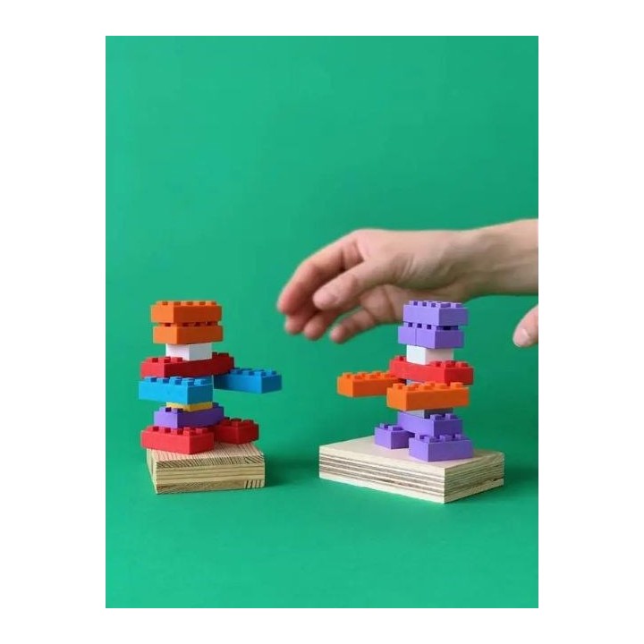 Marioinex mattoncini di costruzione Mini Waffle Classic 350 pezzi
