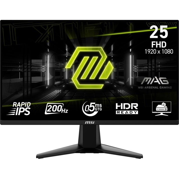 MSI MAG 255F E20 Monitor per computer 62.2 cm (24.5 ) 1920 x 1080 pixel Full HD LCD nero