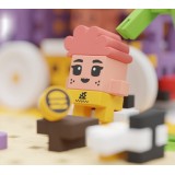 Marioinex mattoncini di costruzione Mini Waffle – City: food truck 148 pezzi