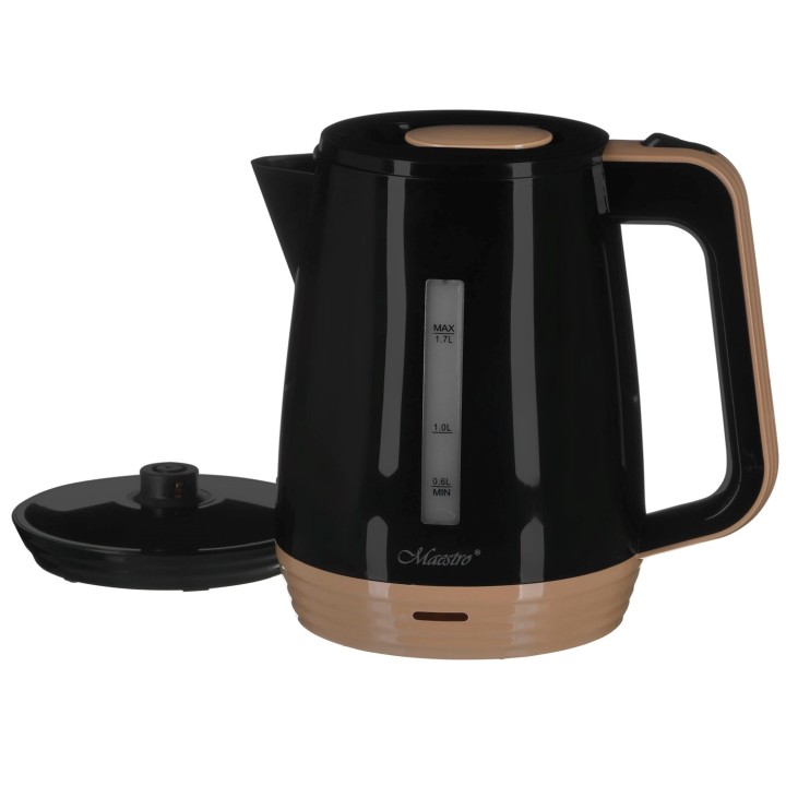 MAESTRO MR-033 black Bollitore elettrico