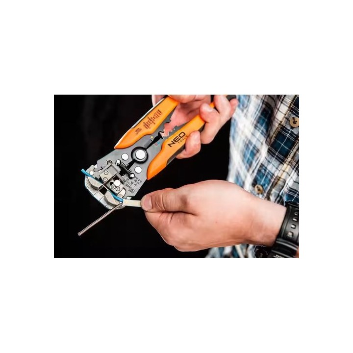 NEO TOOLS spelafili automatico 205 mm spellatura frontale