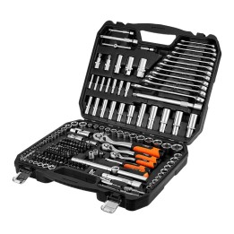 NEO TOOLS Set bussole 1/2 1/3 220 pcs finitura satinata