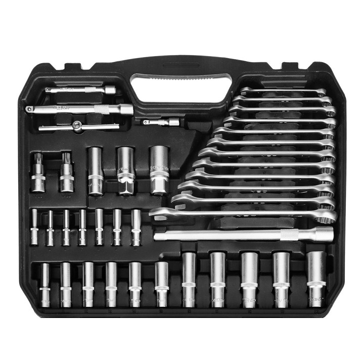 NEO TOOLS Set bussole 1/2 1/3 220 pcs finitura satinata