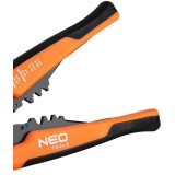 NEO TOOLS spelacavi automatico 205 mm tipo frontale + 230 connettori