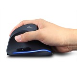 MEDIA-TECH VERTIC RF MT1123 Mouse verticale wireless RF 2400 DPI nero