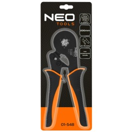 NEO TOOLS pinza per crimping ferrule a 6 ganasce gamma ferrule 0.1–16 mm2