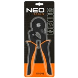 NEO TOOLS pinza per crimping ferrule a 6 ganasce gamma ferrule 0.1–16 mm2