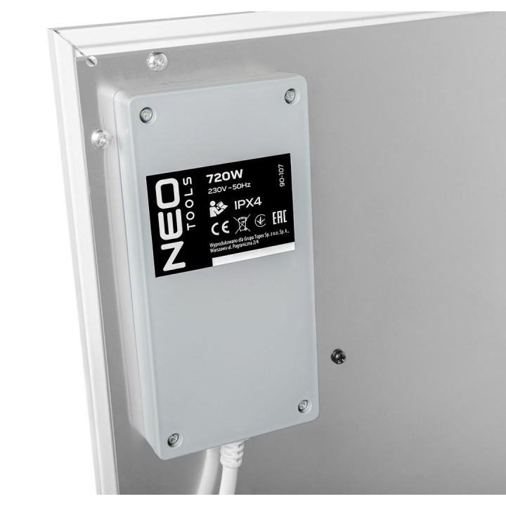 NEO TOOLS pannello riscaldante a infrarossi 720 W Wi-Fi