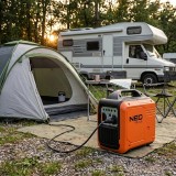 NEO TOOLS generatore inverter 2000 W arancione/nero