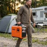 NEO TOOLS generatore inverter 2000 W arancione/nero