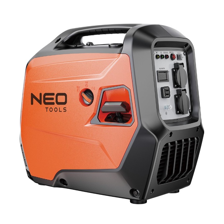 NEO TOOLS generatore inverter 3200W arancione/nero