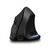 MEDIA-TECH VERTIC RF MT1123 Mouse verticale wireless RF 2400 DPI nero