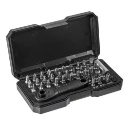NEO TOOLS set di punte per cacciavite con supporto 38 pezzi