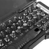 NEO TOOLS set di punte per cacciavite con supporto 38 pezzi