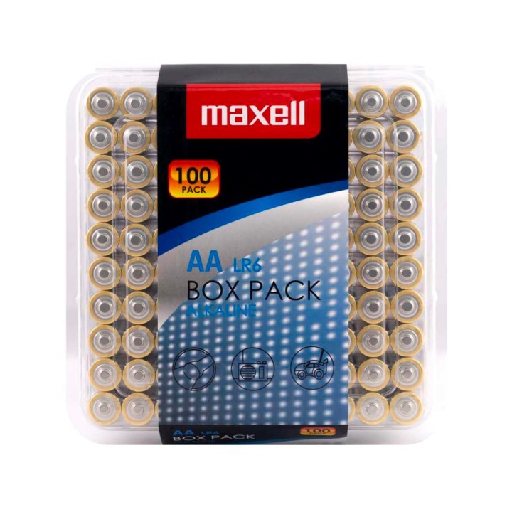 MAXELL Batteria alcalina AA LR6 100 pz (10x10 pz)