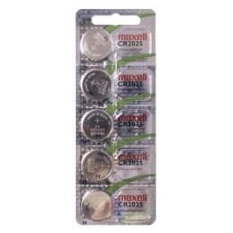 MAXELL Batteria specializzata CR2025 5 pezzi