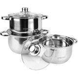 MAESTRO MR-2020-6M Set di batteria da cucina 6 pezzi