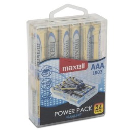 MAXELL batteria alcalina LR03 VALUE BOX 24 pz
